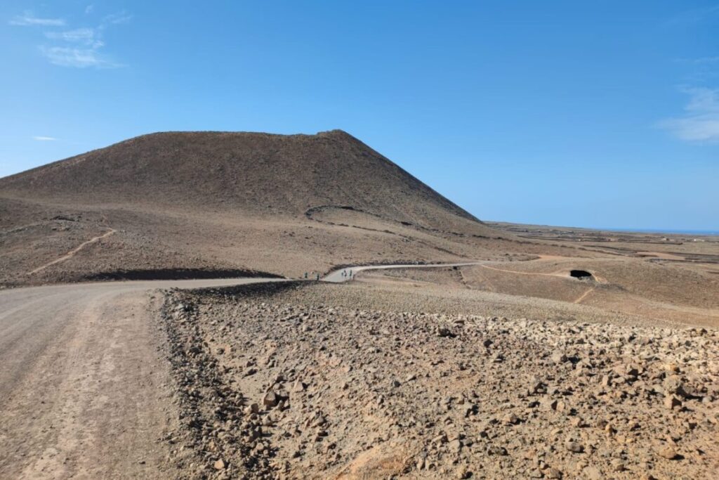 Road and mountain